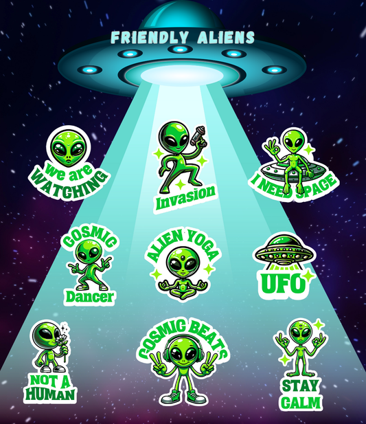 Friendly Aliens - Plushi 